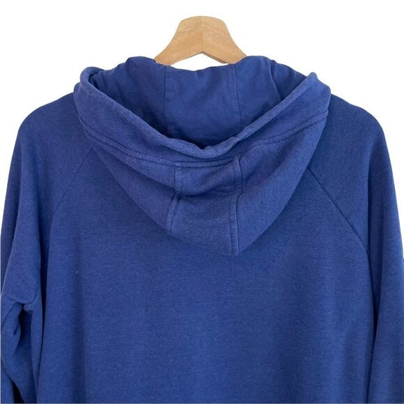 Nike Modern Asymmetrical Zip Hoodie In Navy - Picture 6 of 10